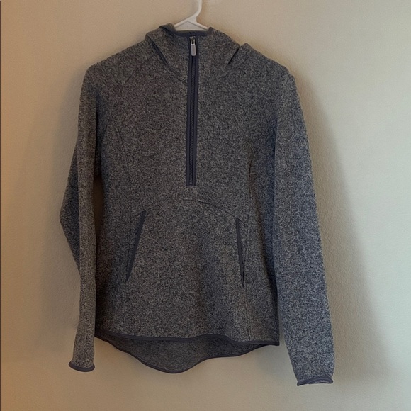 Lululemon Athletica Heathered Gray Hoodie - Picture 2 of 7